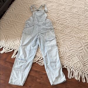 wild fable Light Blue Denim Utility Overalls